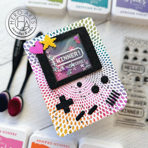 Retro Game Stamp Set from Retro Perspectives Collection by Ralph Tyndall
