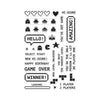 Retro Game Stamp Set from Retro Perspectives Collection by Ralph Tyndall