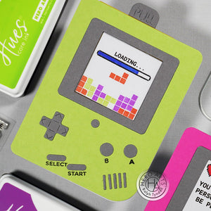 Retro Game Stamp Set from Retro Perspectives Collection by Ralph Tyndall