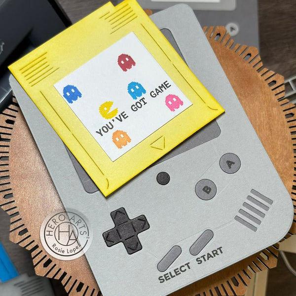 Retro Game Stamp Set from Retro Perspectives Collection by Ralph Tyndall