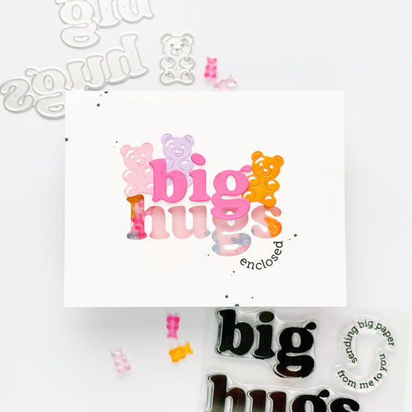 Big Hugs Die Set by Carly Tee