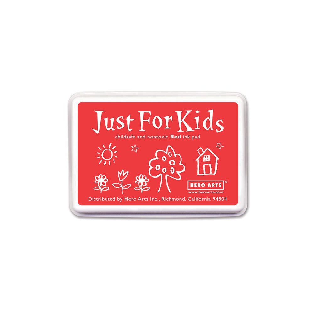 Just For Kids Red Ink Pad