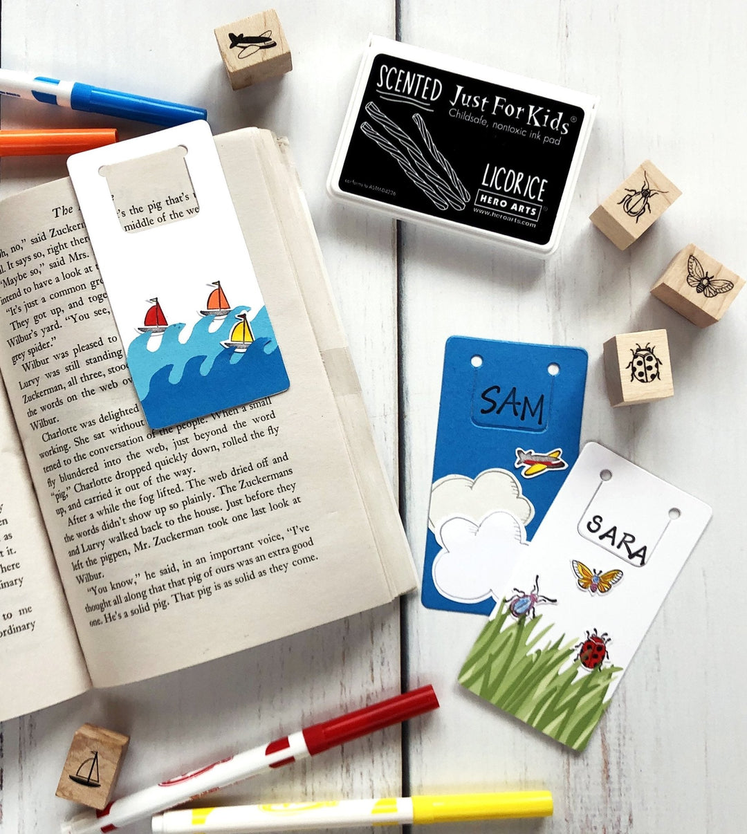 CS112 Kids Scented Ink Licorice (Black) - Hero Arts