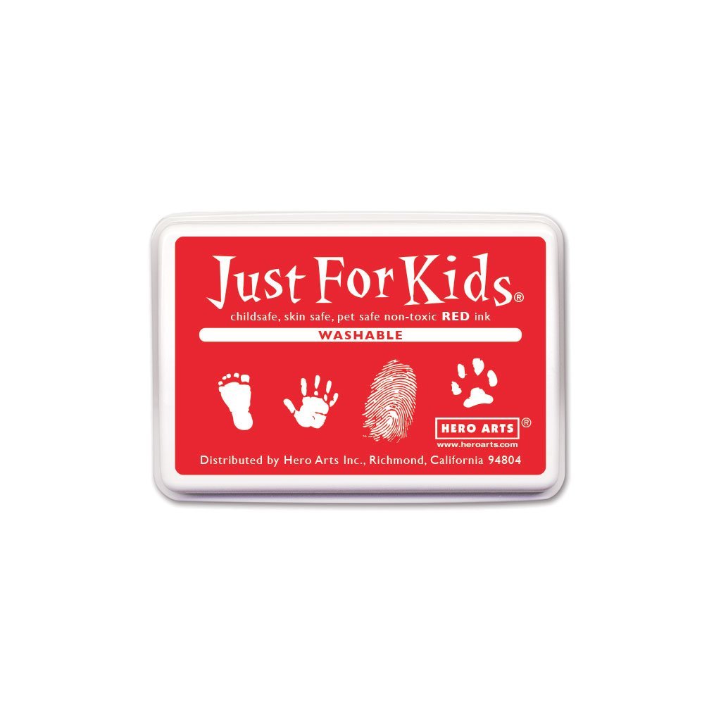 CS129 Just for Kids Washable Red - Hero Arts