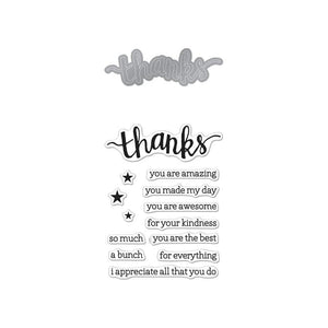 Thanks Stamp & Cut