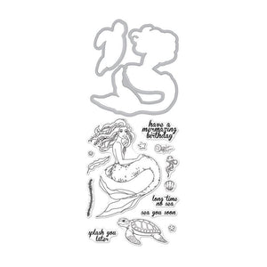 Mermaid Stamp & Cut Set