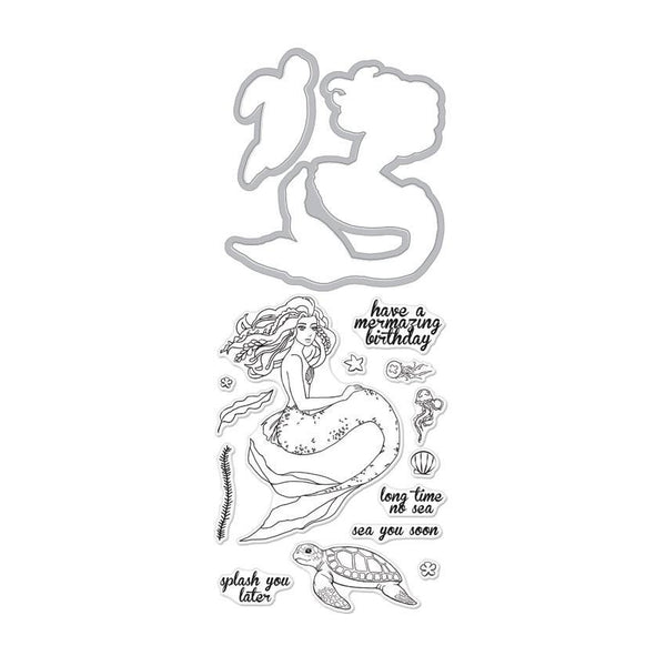 Mermaid Stamp & Cut Set