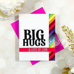 DC283 Big Hugs Stamp & Cut - Hero Arts