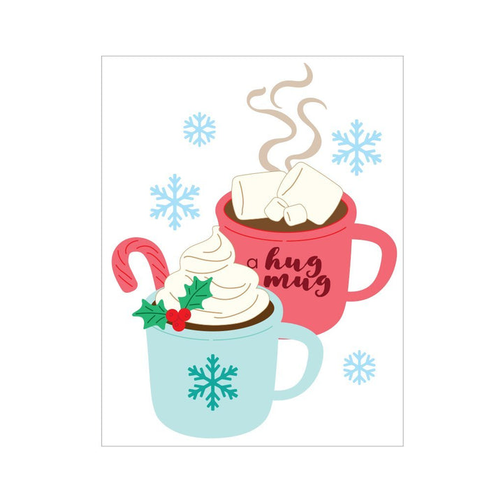 DC294 Hug in a Mug Stamp & Cut XL - Hero Arts