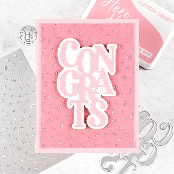 Congrats & Yay Stamp & Cut XL Set