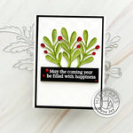 DC301 Holly Berries Stamp & Cut XL - Hero Arts