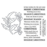 DC301 Holly Berries Stamp & Cut XL - Hero Arts