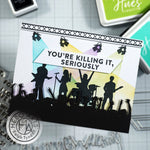 DC309 HA + RT Essential Messages Stamp & Cut XL - Hero Arts