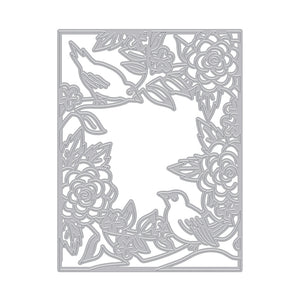 Birds and Flowers Cover Plate Dies
