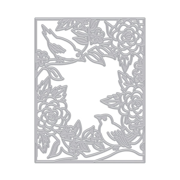 Birds and Flowers Cover Plate Dies