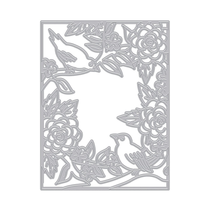 DF006 Birds and Flowers Cover Plate (F) - Hero Arts