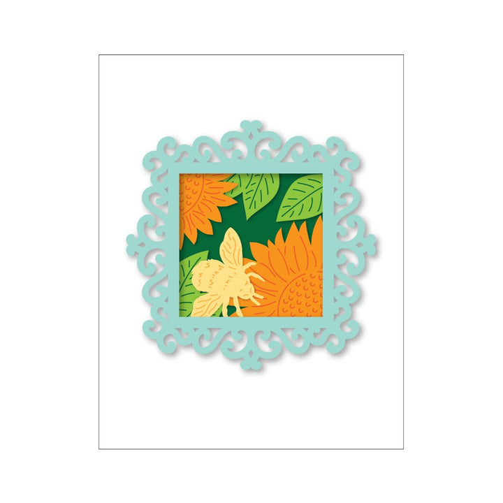 DF008 Looking Glass Ornate Frame (B) - Hero Arts