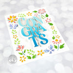 DF014 Floral Border Fancy Die (F) - Hero Arts