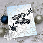 DF074 Snowflake Corner Fancy Die (D) - Hero Arts