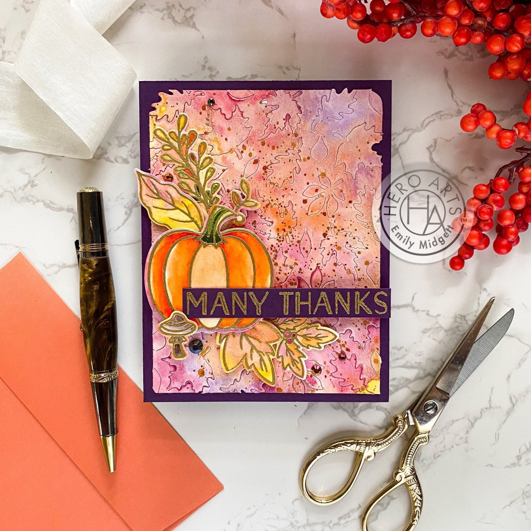 Foliage & Flowers Fancy Dies – Hero Arts
