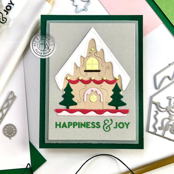 Gingerbread House Fancy Dies