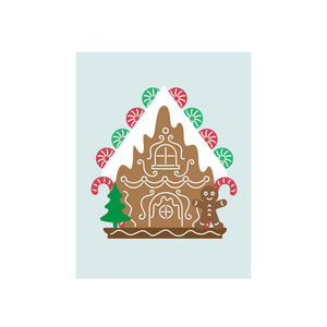 Gingerbread House Fancy Dies