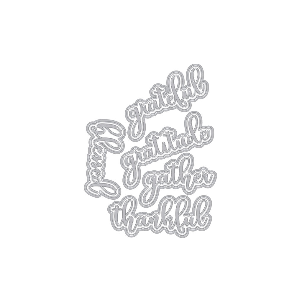 Grateful Words Fancy Dies Grateful Words Fancy Dies