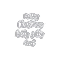 DF092 Christmas Words Fancy Dies (D) - Hero Arts