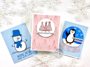 Small Penguin Tag Fancy Dies