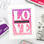 DF114 Love and Florals Fancy Dies (D) - Hero Arts