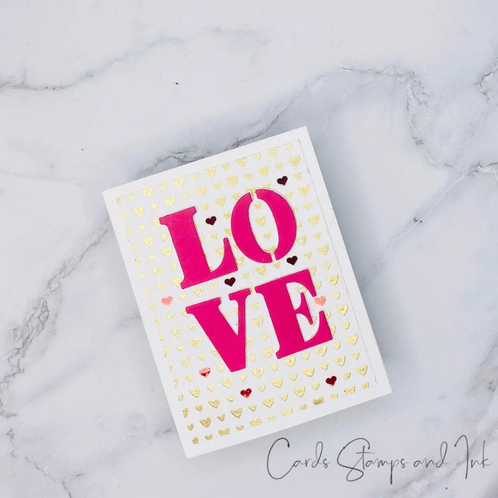 DF114 Love and Florals Fancy Dies (D) - Hero Arts