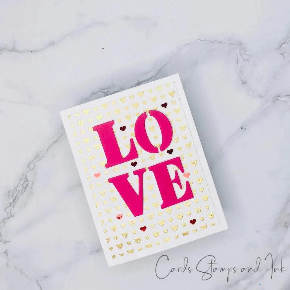 Love and Florals Fancy Dies
