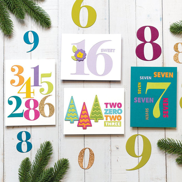 Number Three Fancy Dies