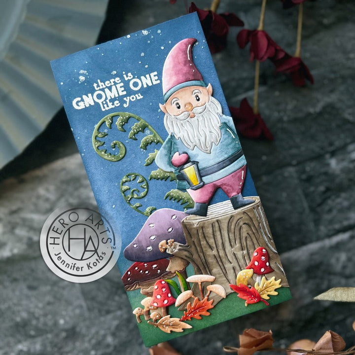 DF159 Fall Gnome Fancy Dies (D) - Hero Arts