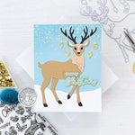 DF161 Holiday Reindeer Fancy Die (E) - Hero Arts