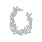 DF178 Floral Wreath Fancy Die (E) - Hero Arts