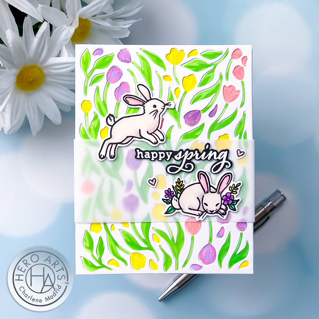 DF179 Tulip Pattern Cover Plate (F) - Hero Arts