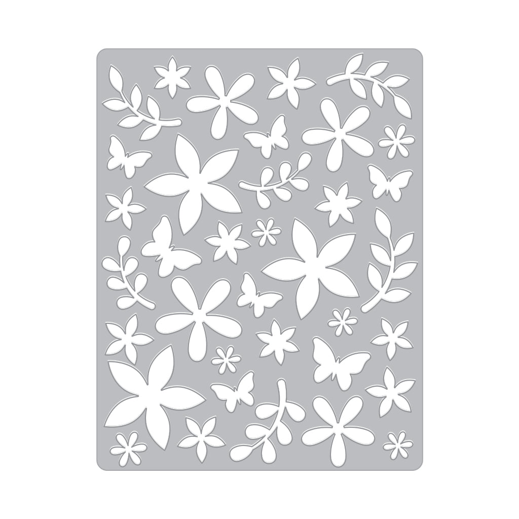 DF180 Flower Pattern Cover Plate (F) - Hero Arts