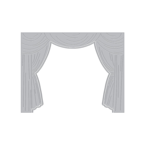 Stage Curtain Fancy Die by Ralph Tyndall