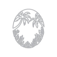 DF187 Tropical Foliage Window Die (E) - Hero Arts