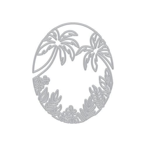 DF187 Tropical Foliage Window Die (E) - Hero Arts