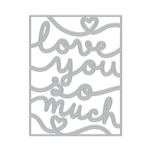 DF188 Love You So Much Cover Plate (F) - Hero Arts