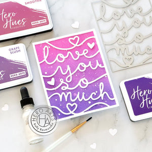 Love You So Much Cover Plate Dies