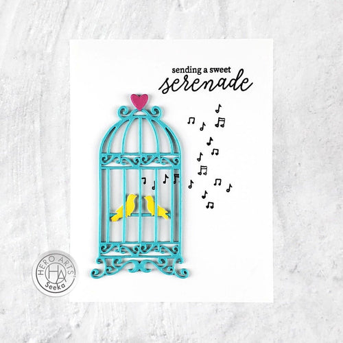 DF190 Vintage Birdcage Fancy Dies (C) - Hero Arts