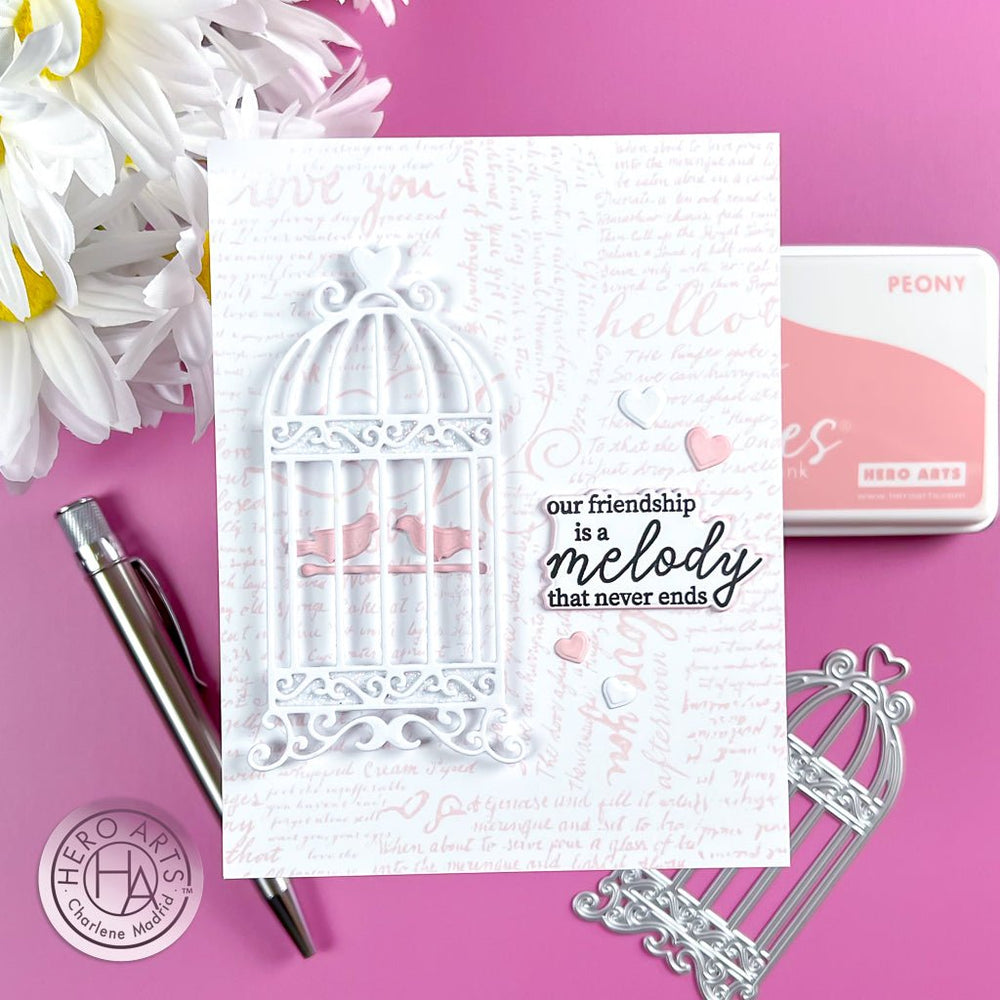 Vintage Birdcage Fancy Dies