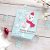 Hero Arts Peeking Winter Bear Fancy Die Set
