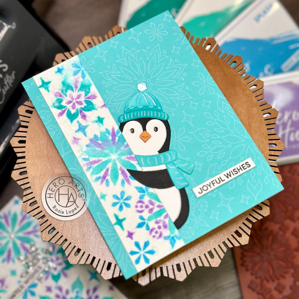 Peeking Penguin Die Set