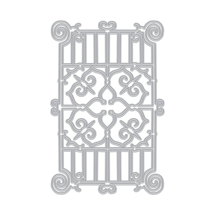 DF213 Ornate Gate Cover Plate (F) - Hero Arts