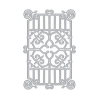 DF213 Ornate Gate Cover Plate (F) - Hero Arts