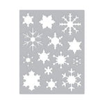 DF214 Snowflake Patterned Cover Plate (F) - Hero Arts